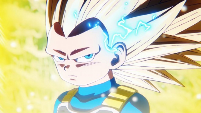 Vegeta Mini Super Saiyan 3